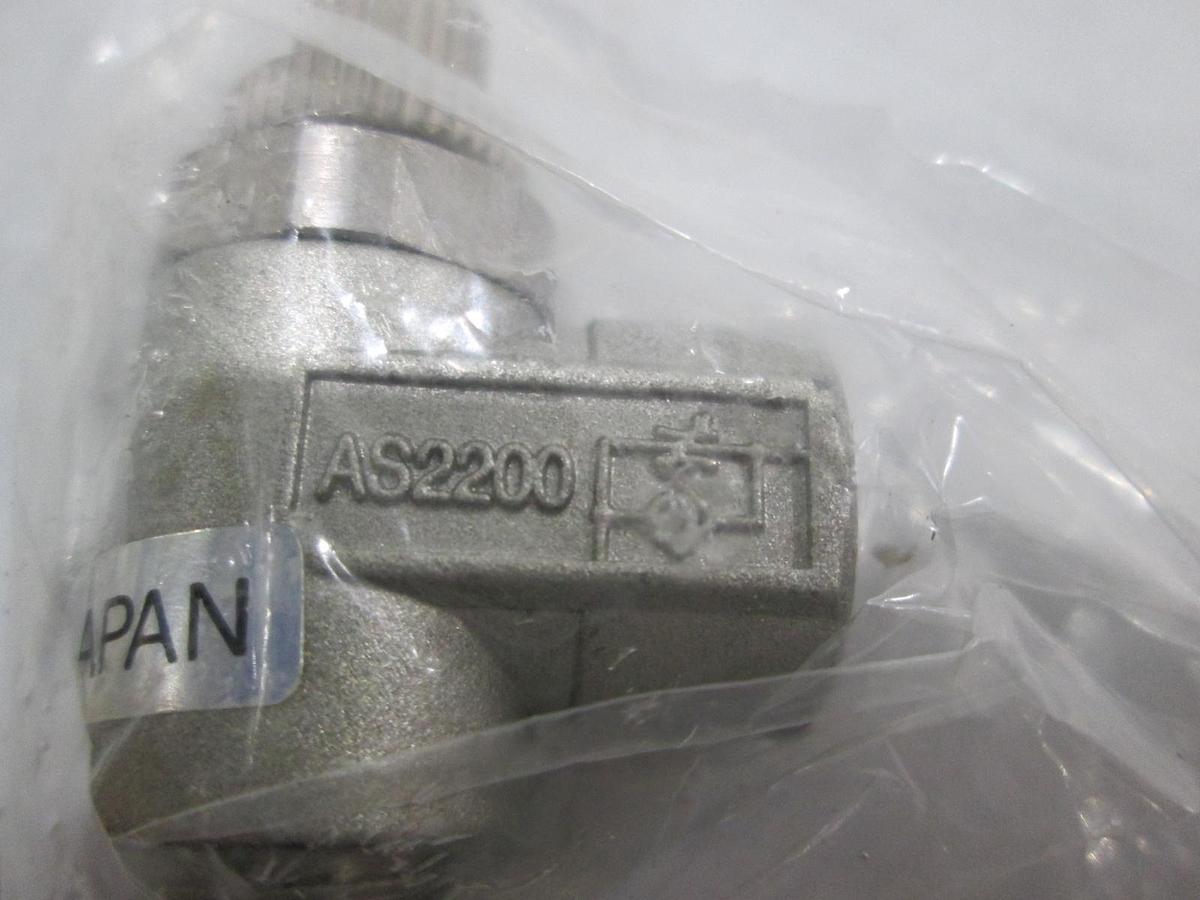 Used SMC, AS220, Flow Control Valve, New, Lot of 10