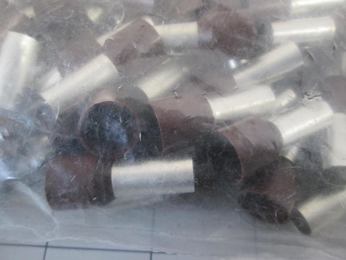 Weidmuller, 031700, Ferrule, End, Cable, 4 AWG, Brown, New, Lot of 50