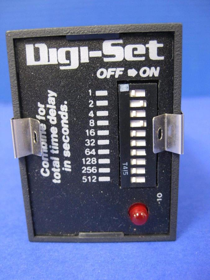 Used SSAC TDI120AL Digi-Set Time Delay Relay, 0.1s-1023s, Used