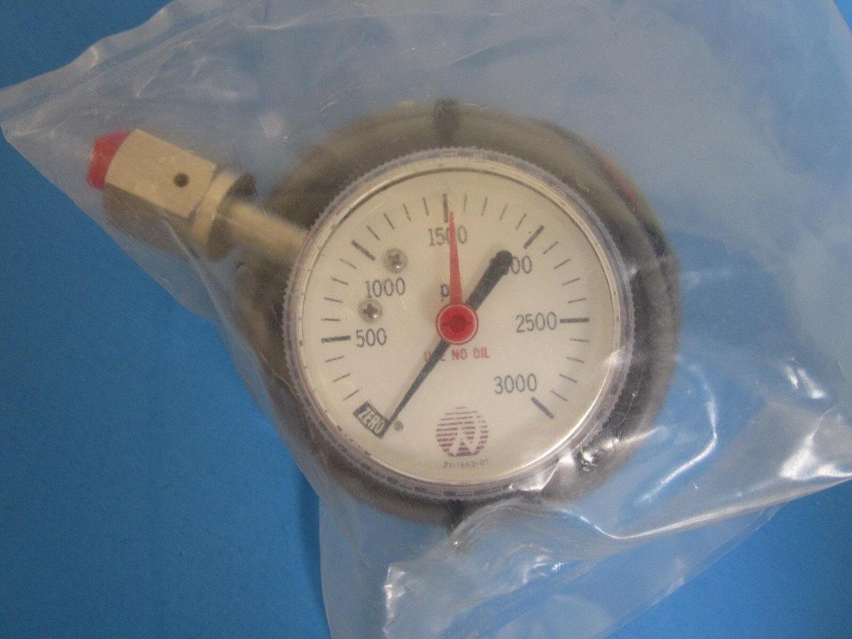 Used SPAN IPS 122 TYPE 1 High Purity Pressure Gauge w/ Indicating Pressure Switch