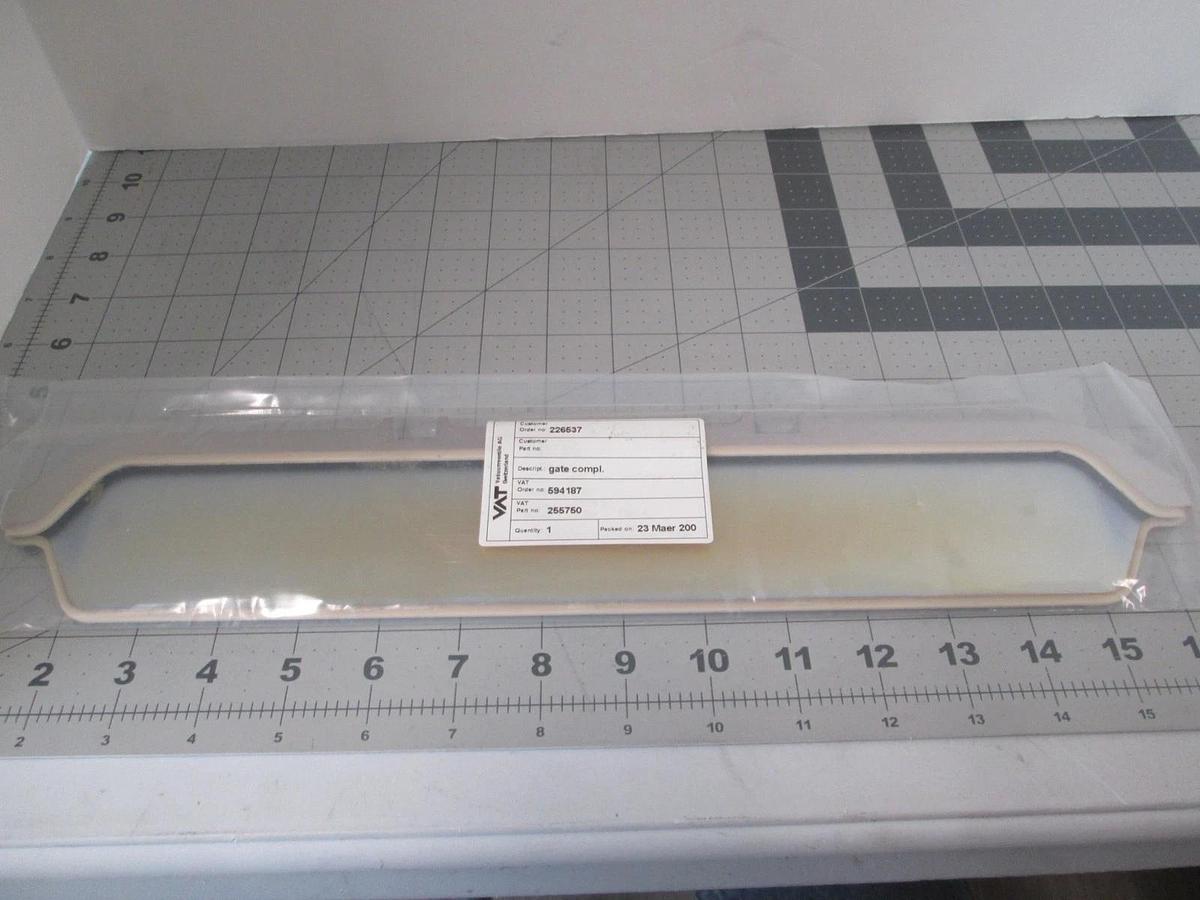VAT, 255750, Valve COML. Gate, New