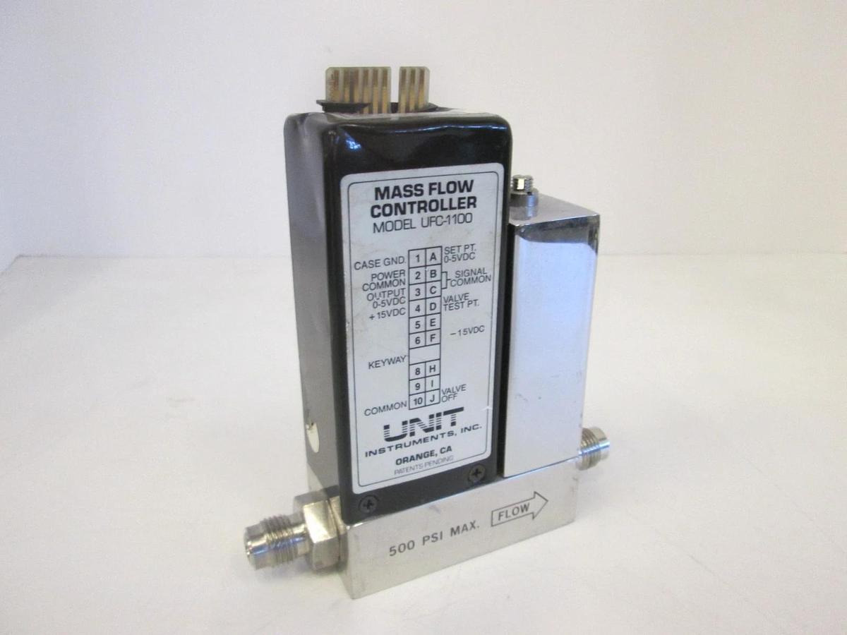Used Unit Instruments, UFC-1100, Mass Flow Controller, 10 SLM, O2, Used