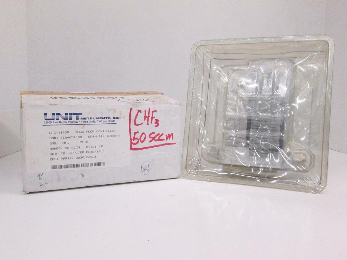 Used Unit UFC-1160A Mass Flow Controller, CHF3, 50 SCCM, Refurbished