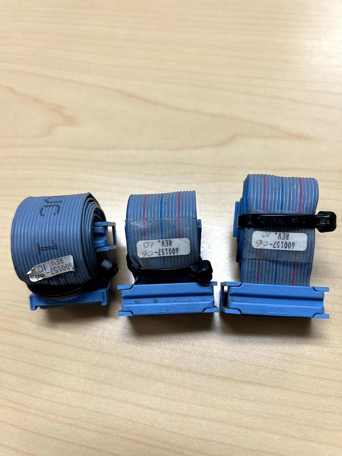 Used T&B/ Ansley SVG VTR Ribbon Cable 600157-06 REV-10 Lot of 3
