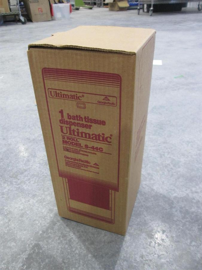 Used Ultimatic, S-44C, Bath Tissue Dispenser, New