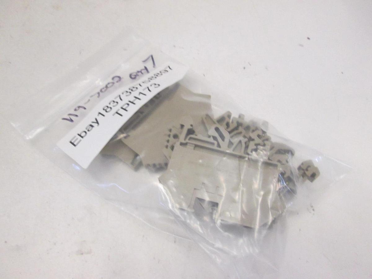 CONTA-CLIP, RK2.54ZR, FEED THROUGH MULTICONNECT OBS TERMINAL BLOCK, New, Lot 7