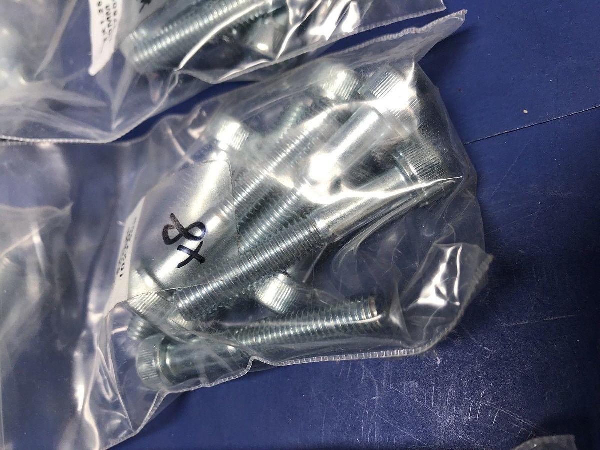 M8-1.25 x 50mm Hex Socket Head Screws, Lot of 80 New