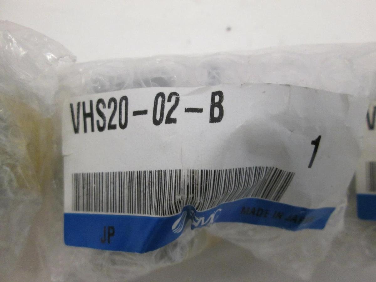 SMC, VHS20-02-B, Lock Out Valve, 3-Port, New, Lot of 3