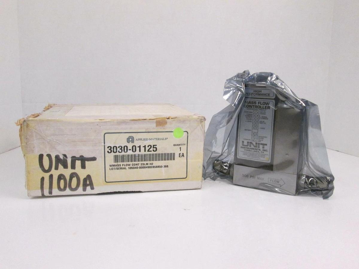 Used Unit UFC-1100A Mass Flow Controller MFC, H2, 2 SLM, 1/4" Male