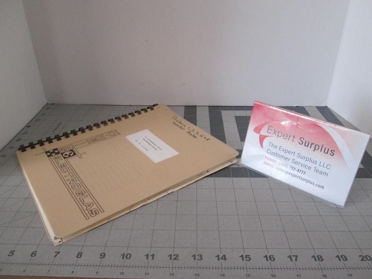 Used Electroglas, PZ Programmable Chuck Maintenance Manual, A-1114450, Used