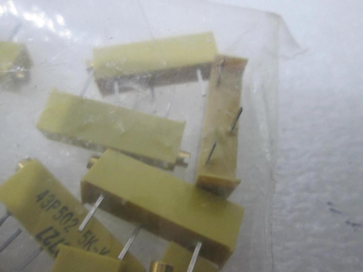 Bourns, 43P502, 5K-K, 8727, Resistor, New, Lot of 16