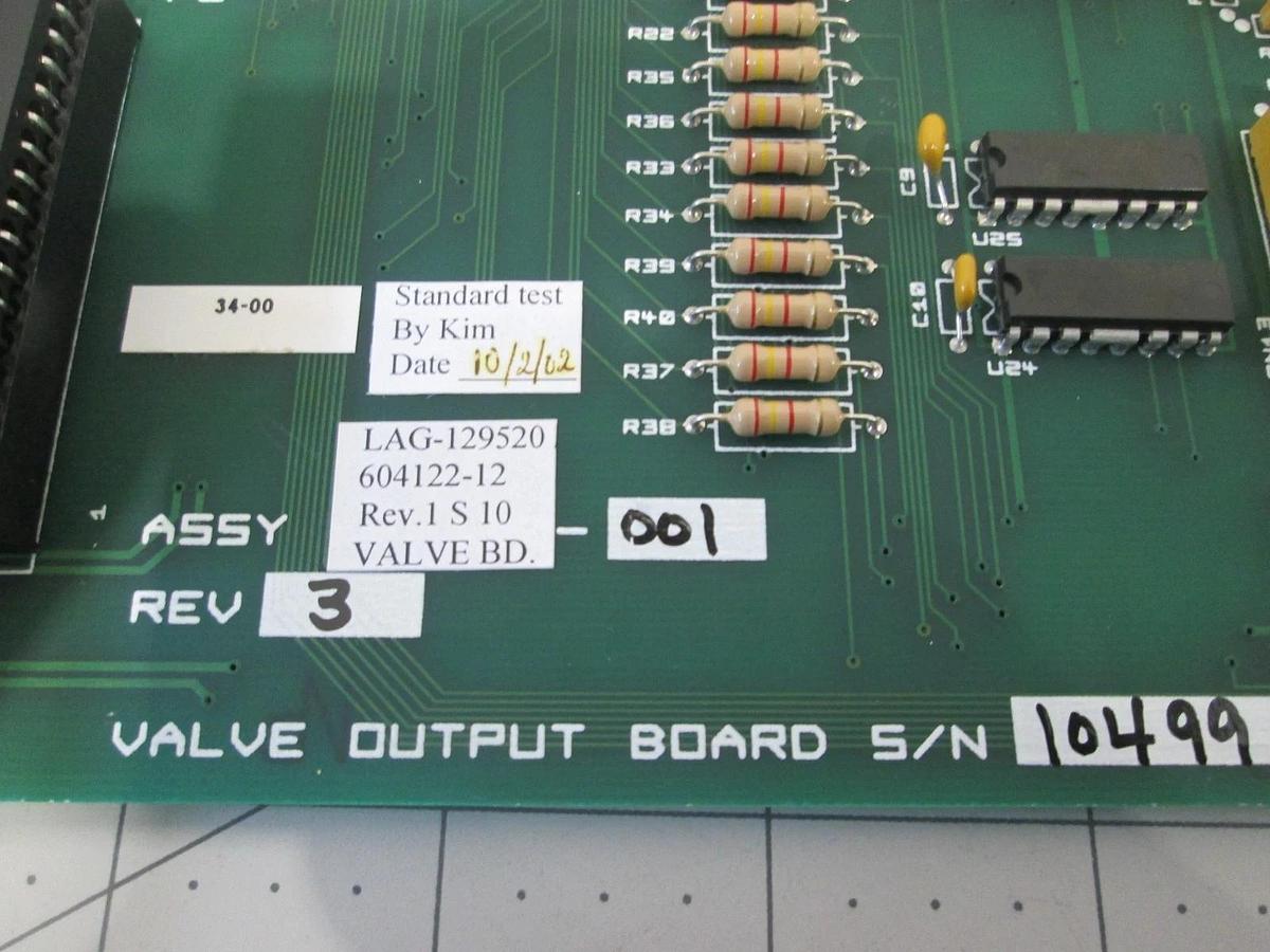 SPT Micro, 604122-12, Valve Output PCB Assy, New