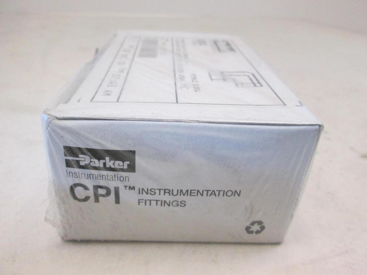 Parker, 6-6 FE-SS, Female Elbow Pipe Fitting Box of 5, New, Original Packaging