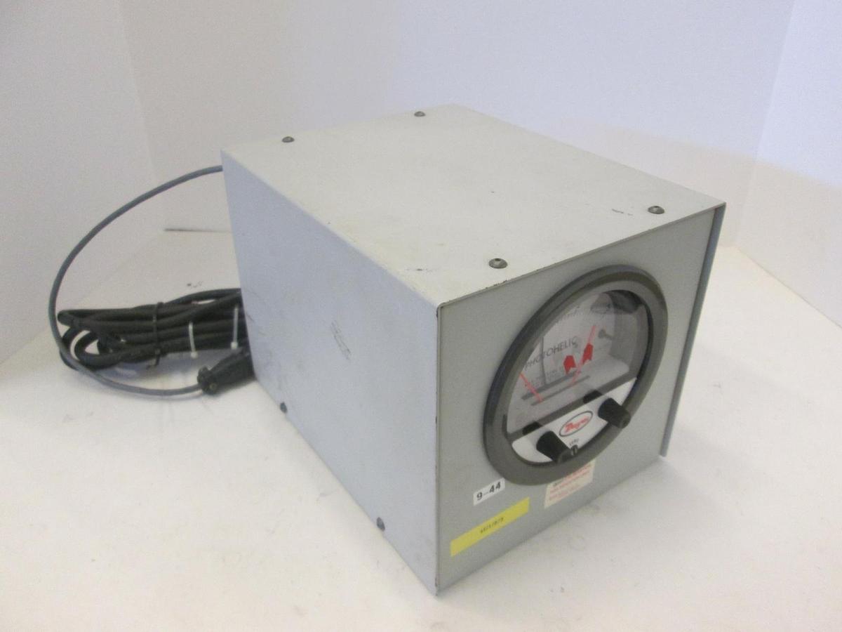Used Dwyer,3003C, Photohelic Pressure Gauge, 0-3" for Water, Used Semi Gas enclosure