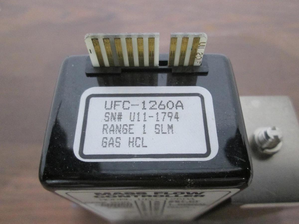 Used Unit, UFC-1260A, 1 SLM, HCL, Mass Flow Controller, 1/4" Port, Used