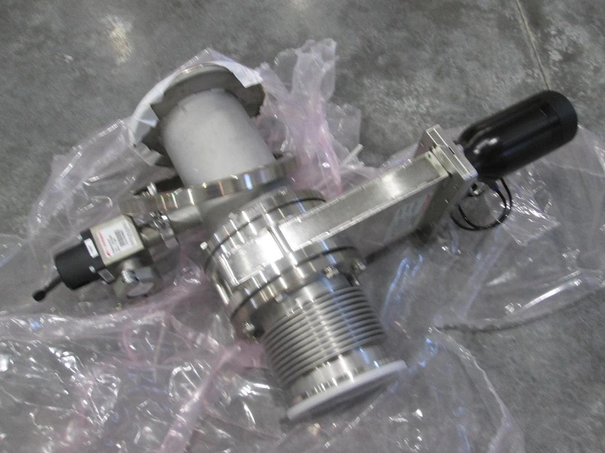 Used Edwards, Gate Valve GVI100P Assy w/ PV25MKS High Vacuum Int, Used