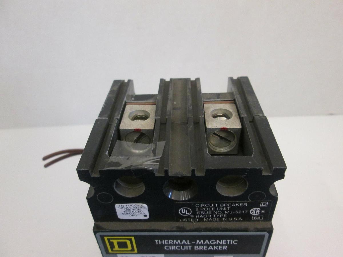 Used Square D FAL220401127 Circuit Breaker, 40 AMP, 2 Pole, Series 2