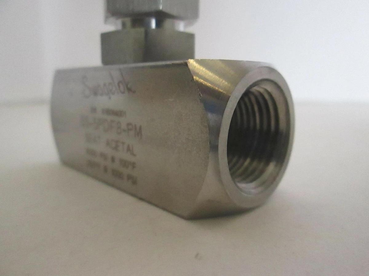 Used Swagelok, SS-5PDF8-PM, Acetal Seat Valve, Used