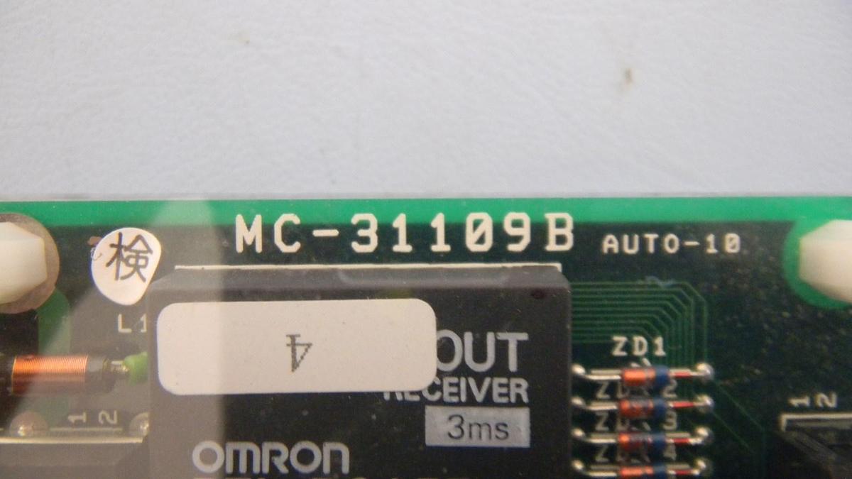Used Tokyo Electron Limited MC-31109B Rev 1A Carrier Stage Carrier Status PCB Assy.