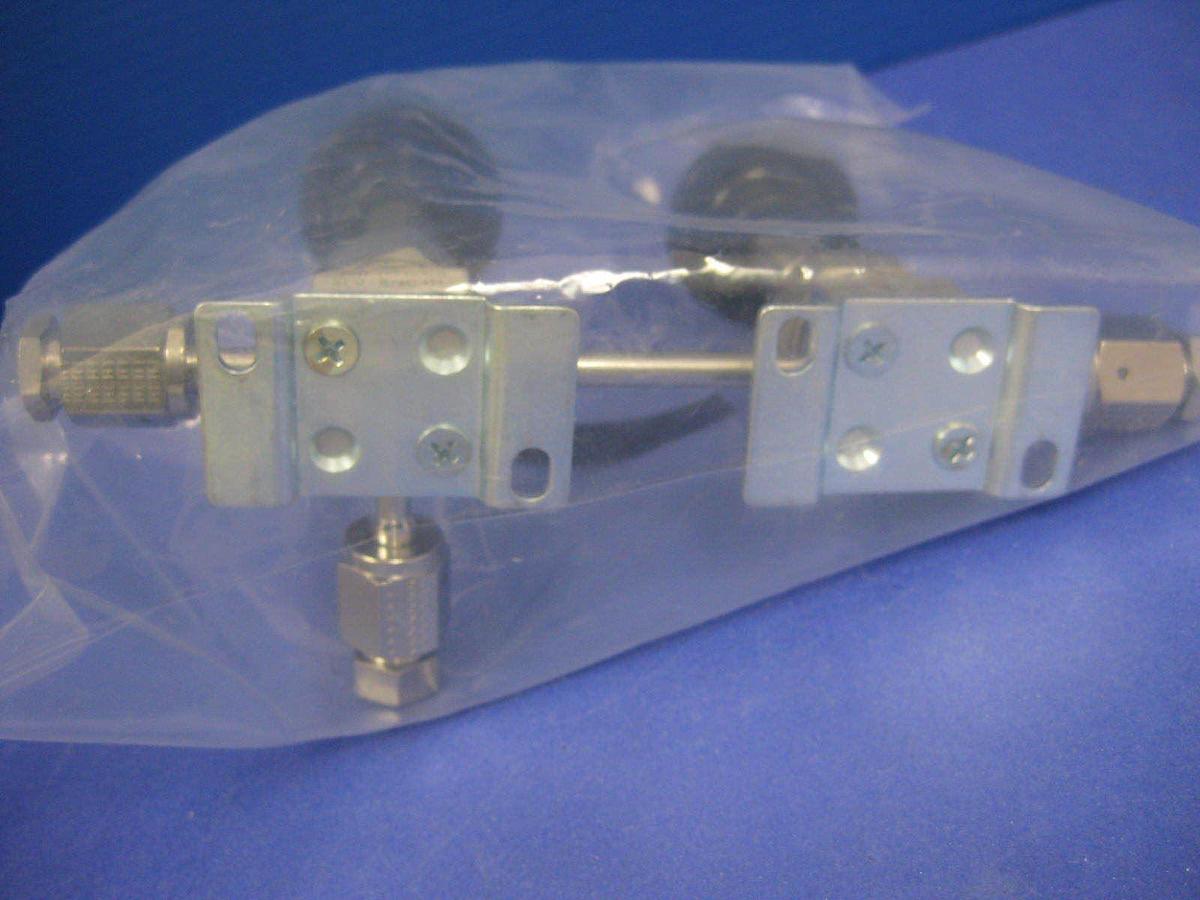 Used Nupro 6LV-BNC111 6LV-BNBW4, Shutoff Valve Assembly, 2 Station, 3 Ports, Rfrb