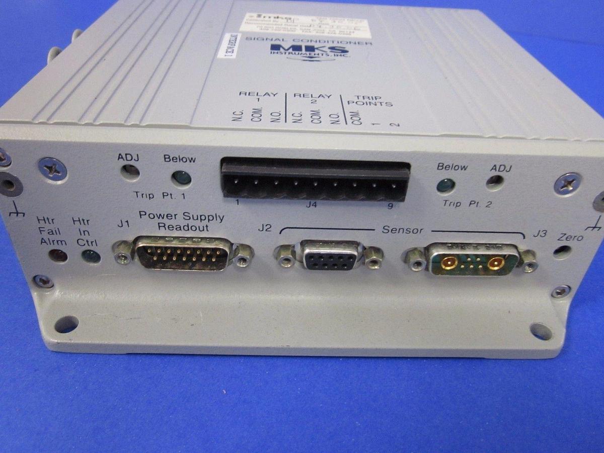 Used MKS 621C02TBFHE Signal Conditioner 2 TORR
