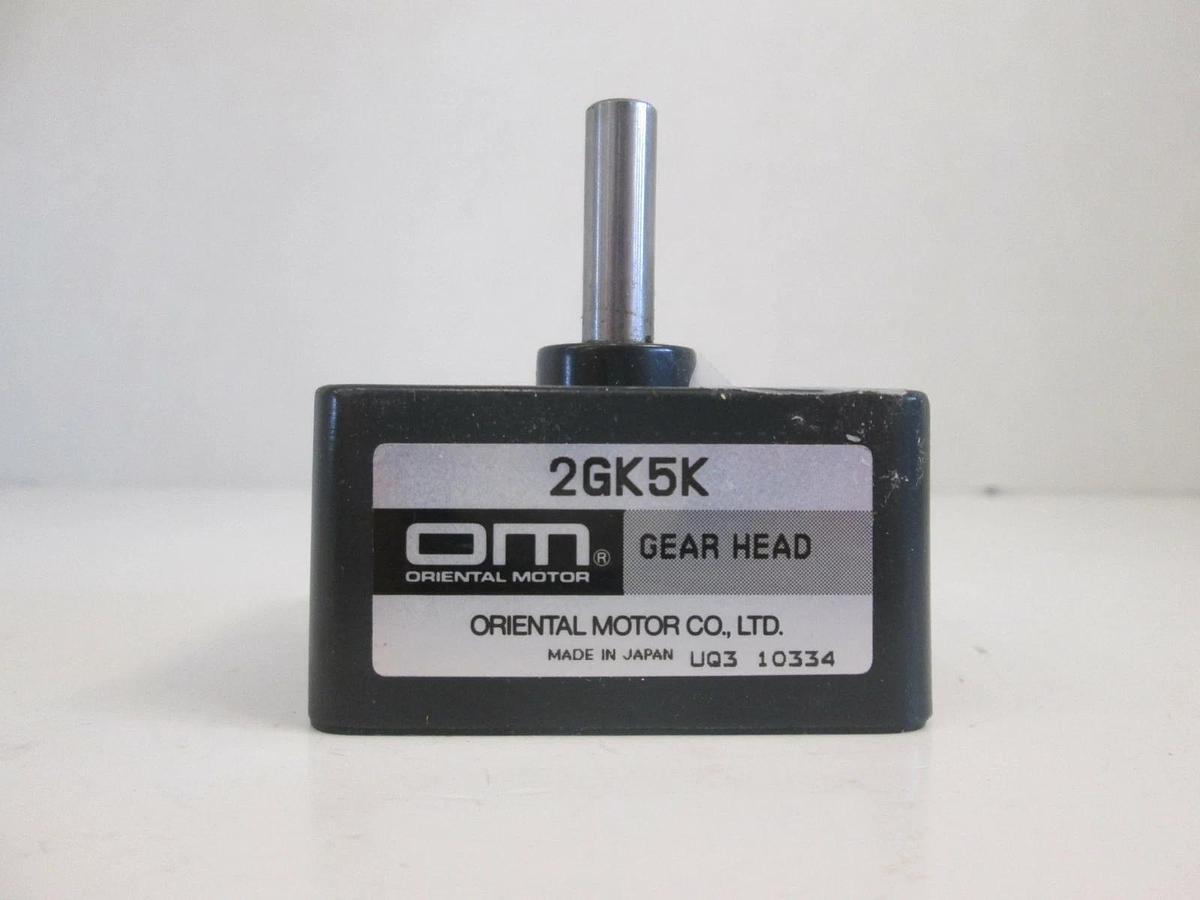 Used Oriental Motor 2GK5K Gear Head, Used