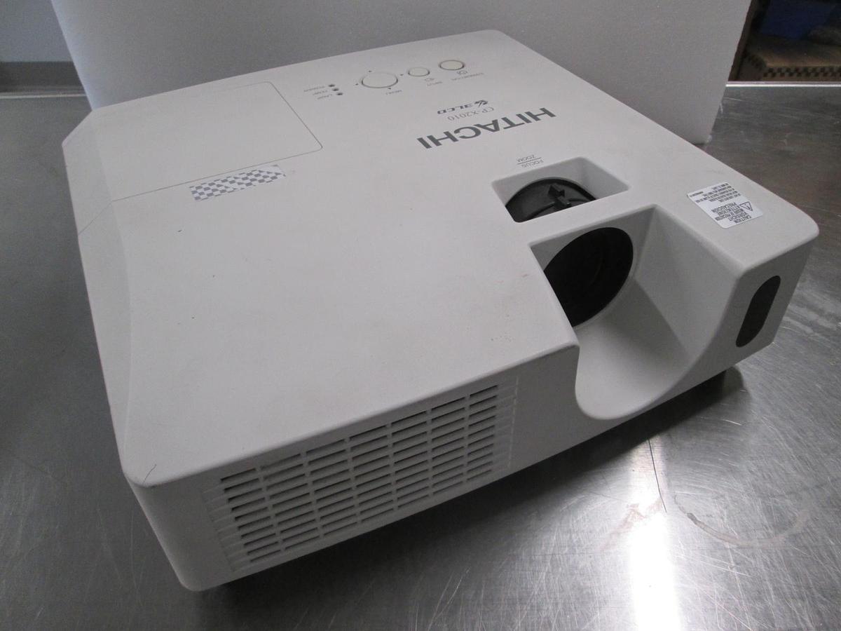 Used Hitachi Model: CP- X2010, LCD projector 100-120v/ 220-240v , 50/60Hz 3.7-1.0A
