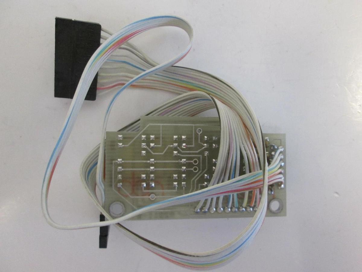 Used R2911-04 Board w/ Ribbon Cable Connector