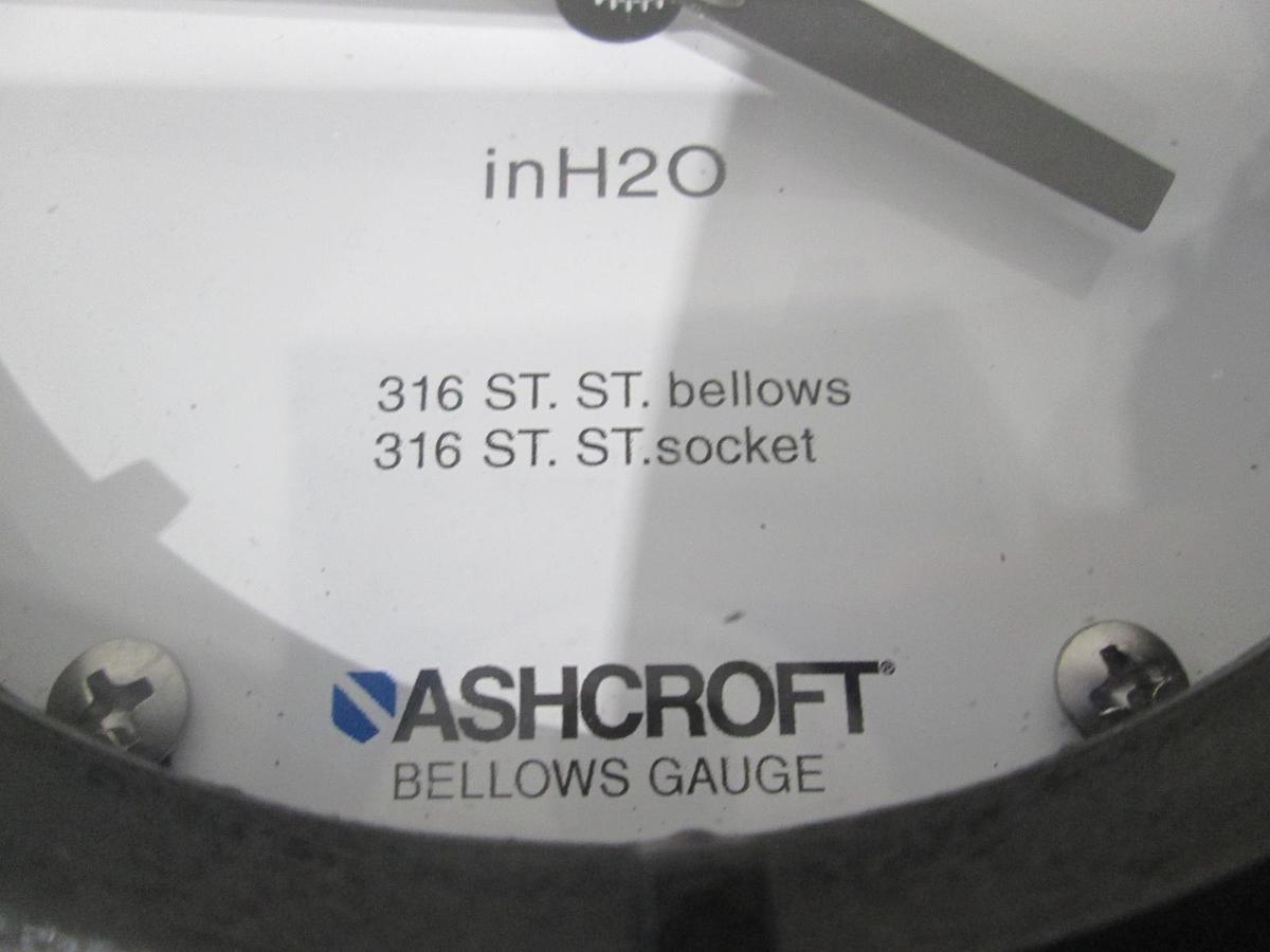 Ashcroft, Duragauge, 4-1/2", 0-5, H2O Fill, New
