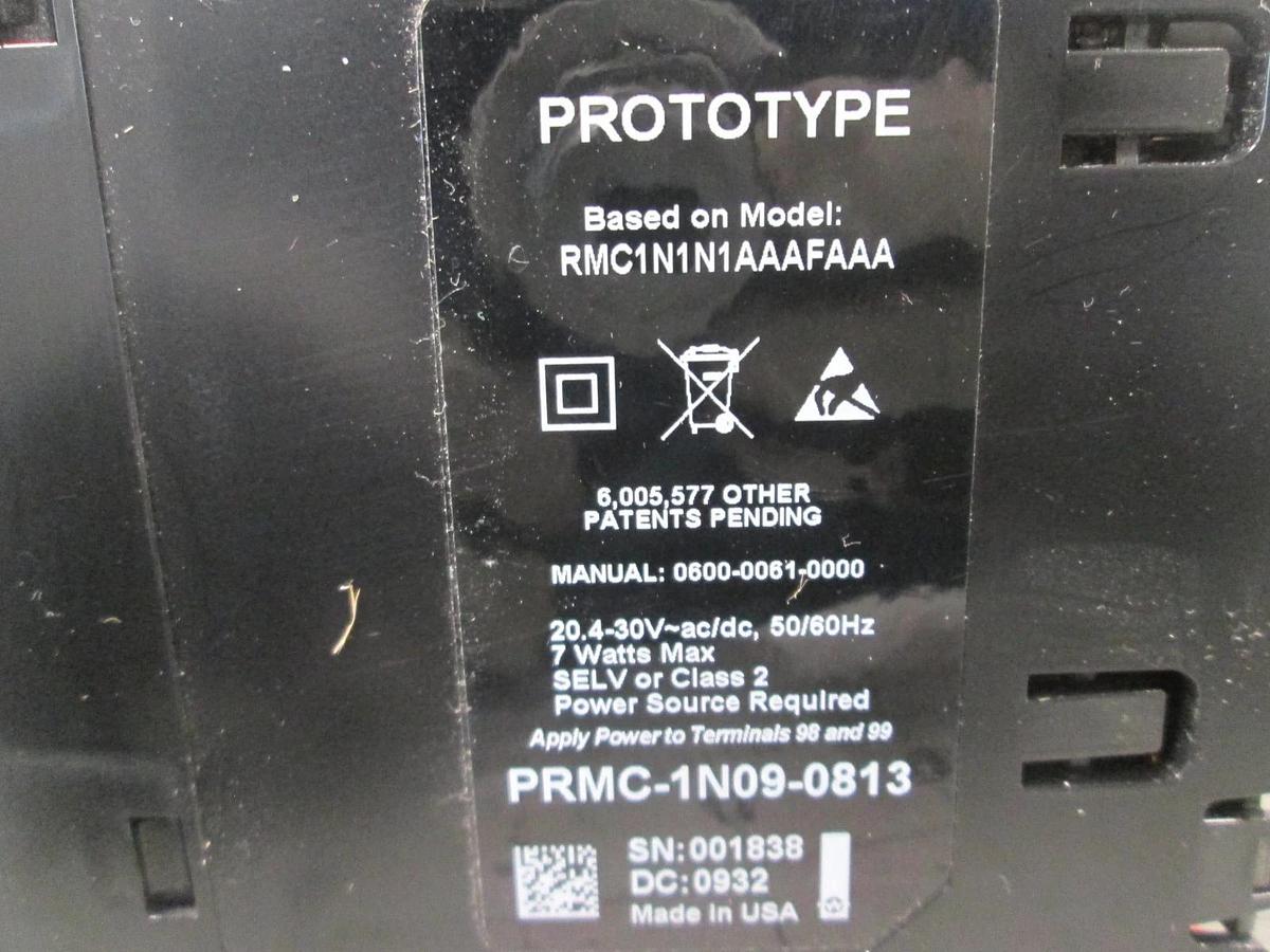 Used Watlow, Integrated Controller, rmc1n1n1aaafaaa, PRMC-1N09-0813, Used