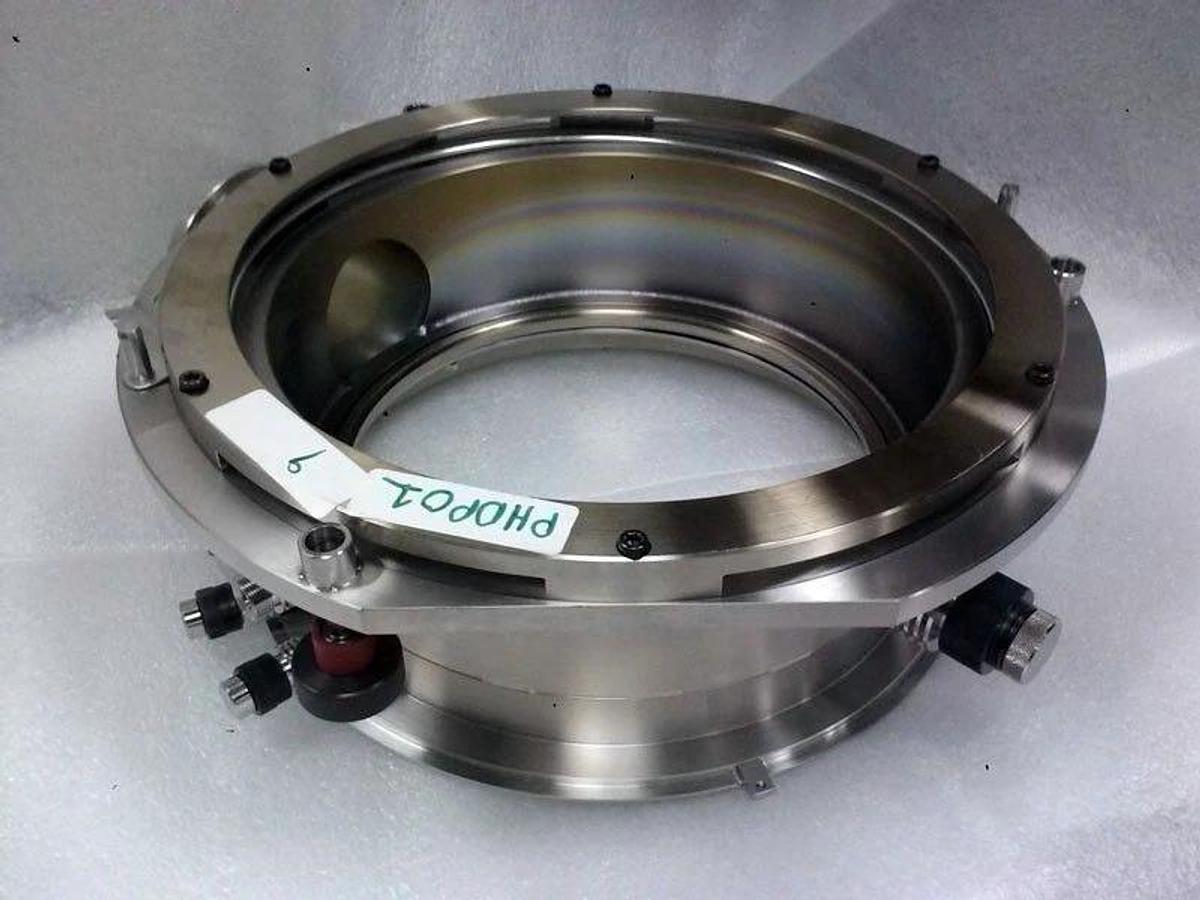 Used TEL Tokyo Electron LPCVD Process Chamber Manifold Right Side Ports, Alpha8s Used