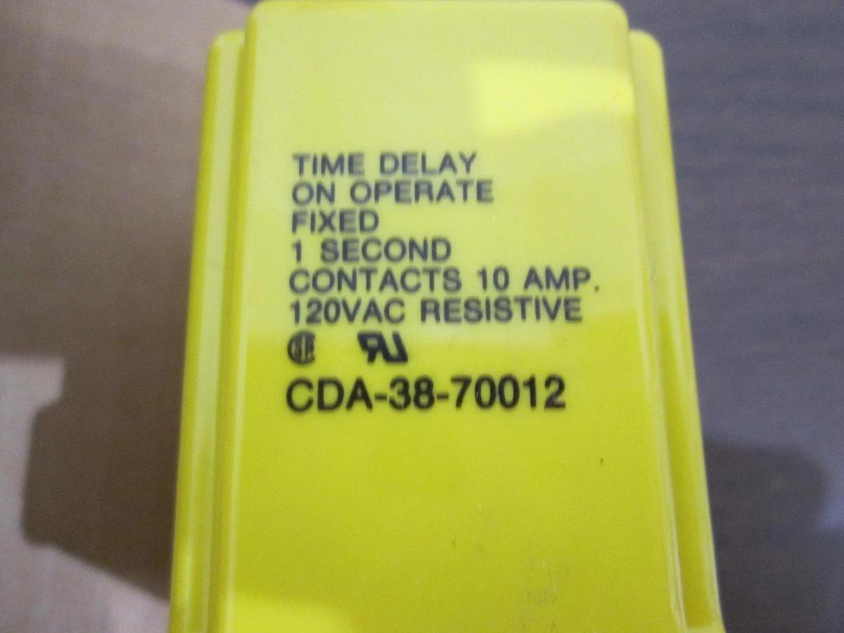Potter & Brumfield, CDA-38-70012, Time Delay Relay, New