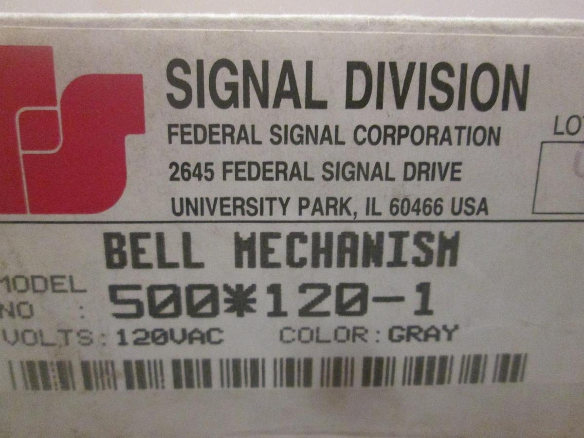 Used Signal Division, Bell Mechanism w/ Gong, 500 120-1, A4, New