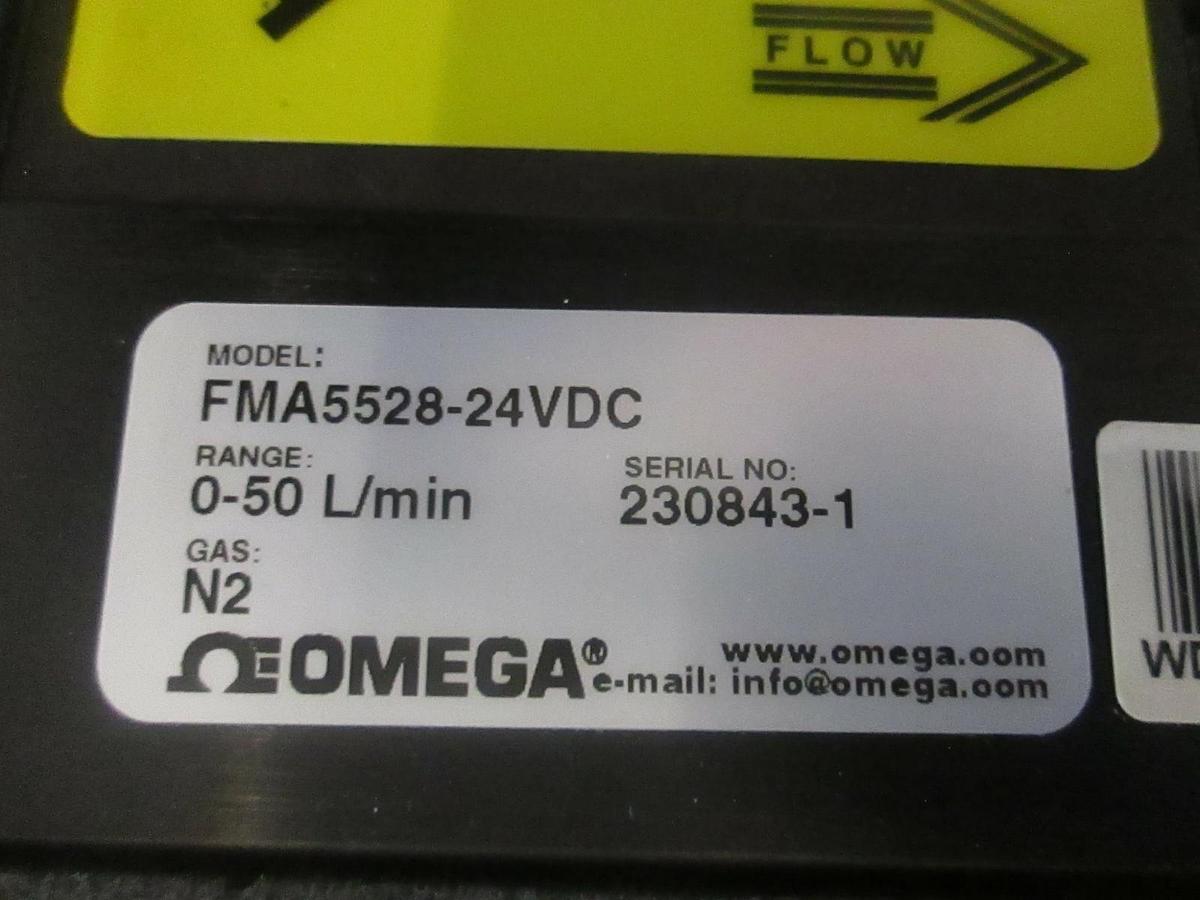 Omega MFC, 0-50 L/min, N2, FMA5528-24VDC, New