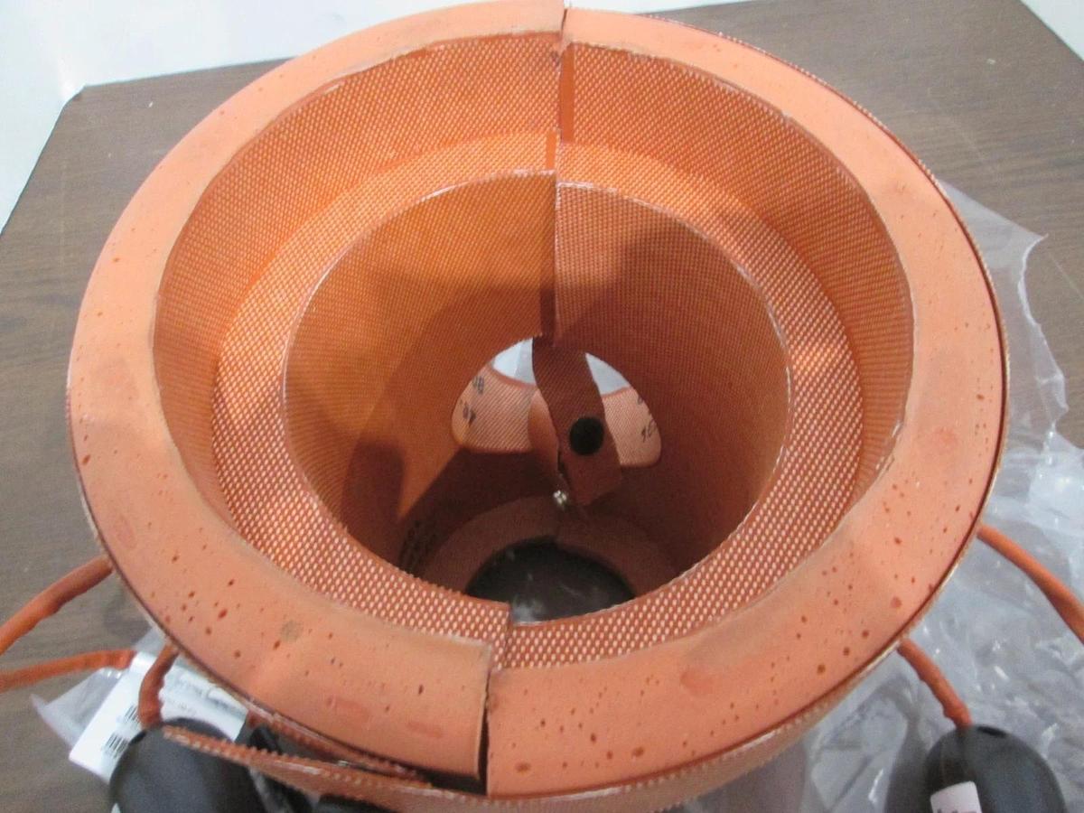 Used MKS, HPS Division, 4630-1073, Heater Jacket, 120V, 90.2W, 0.75A, 50/60Hz, Used
