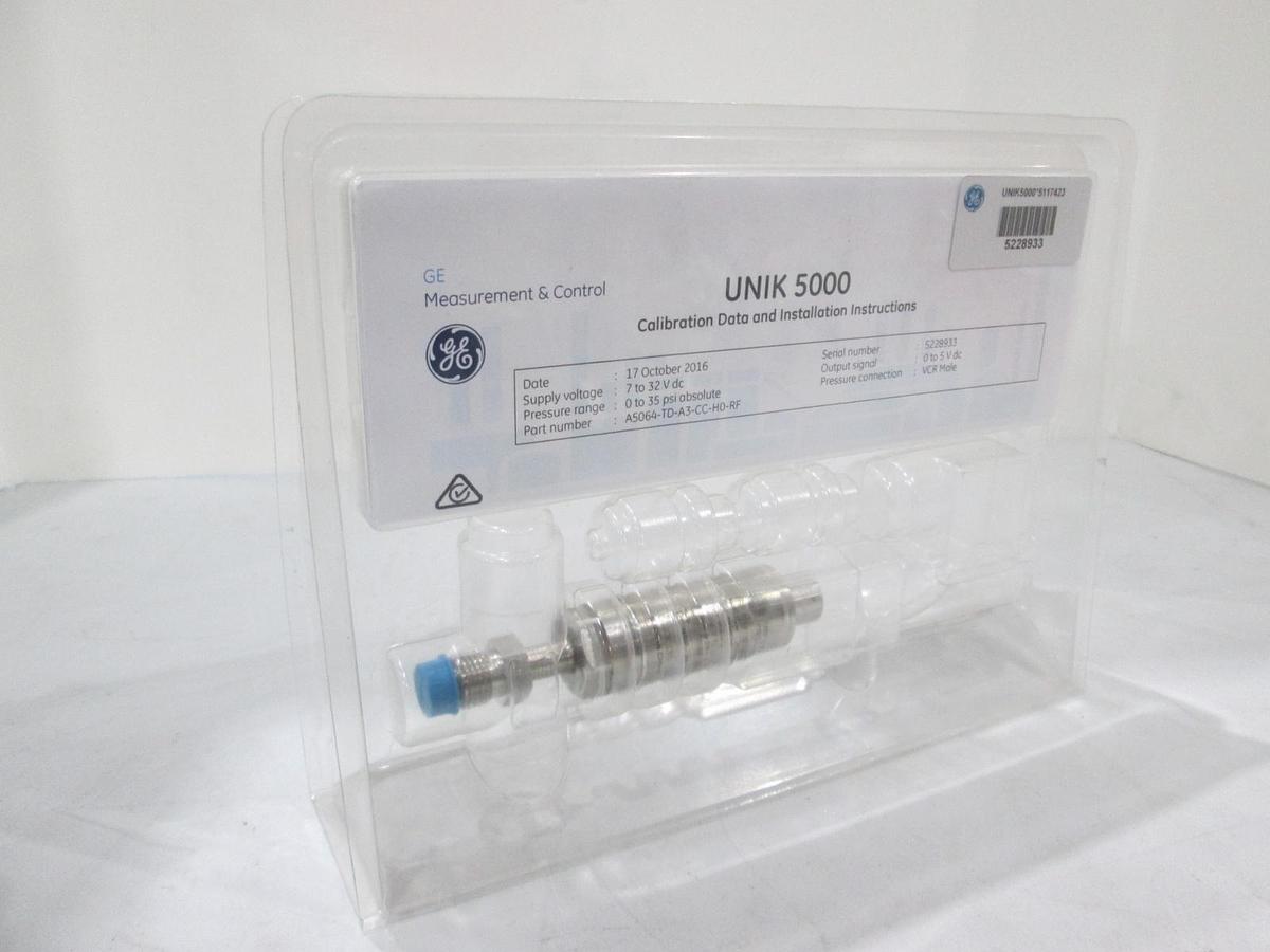 GE, UNIK 5000, PMP 5064-TD-A3, Pressure Sensor, New