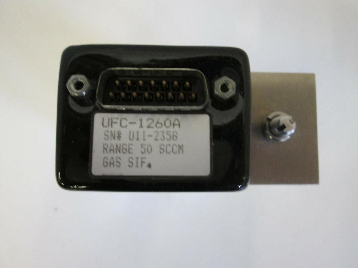 Used Unit UFC-1260A Mass Flow Controller MFC, SIF4, 50 SCCM, 1/4" Male