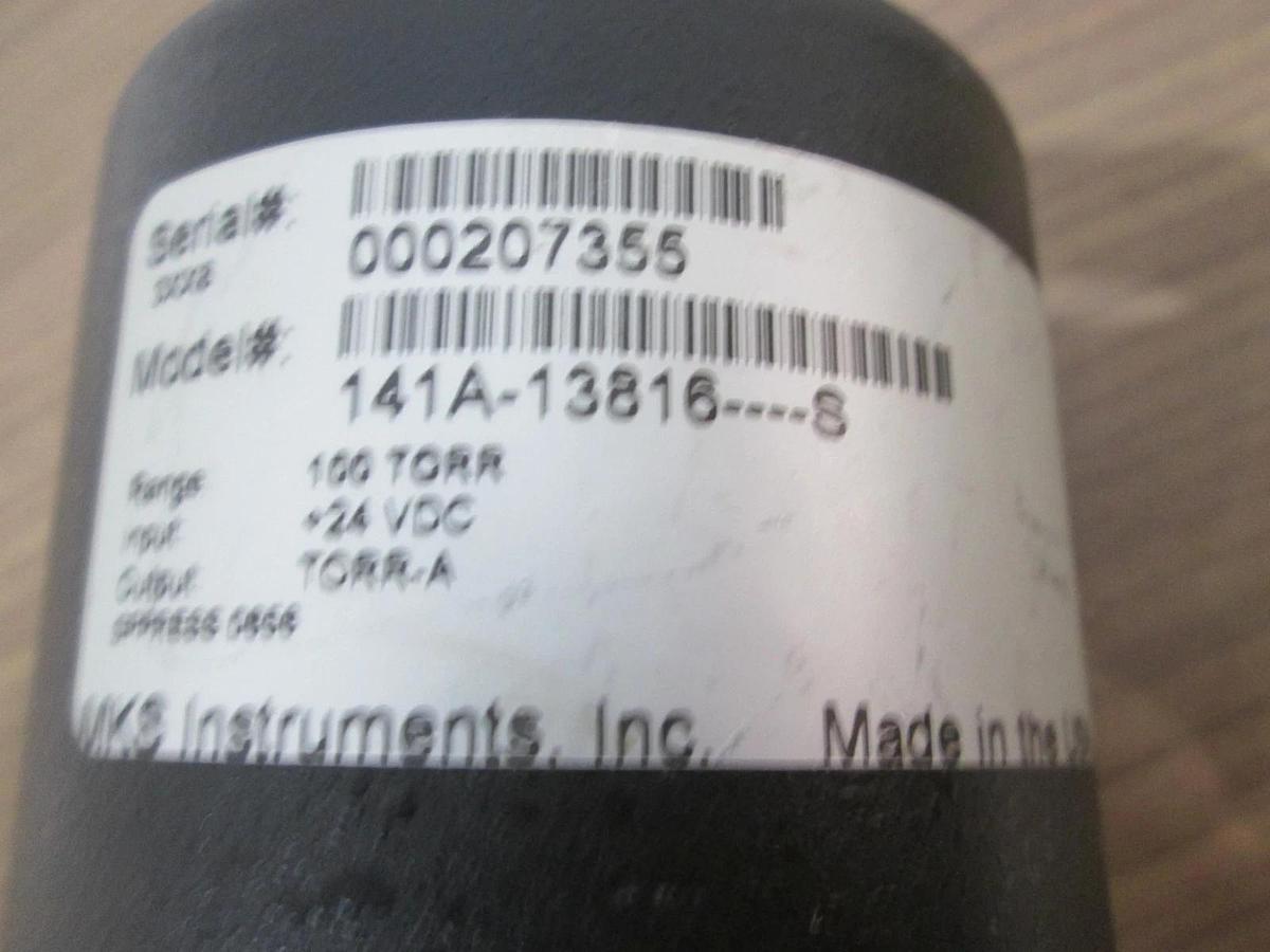 Used MKS, 141A-13816----6, 100 TORR, Vacuum Switch Type 141, Used