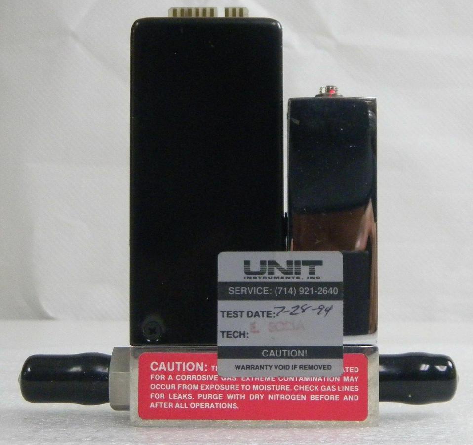 Used Unit UFC-1500A, Mass Flow Controller, Gas- SIH2CL2, Range- 75 SCCM, 1/4" M I/O