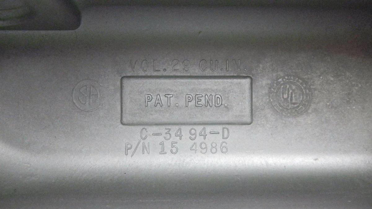 Used Killark 0LL-4 O-Series Conduit Body, 1 1/4", NIB