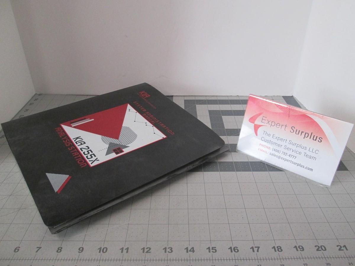 Used KLA, 255X Analysis Station, System Administration Manual, Used