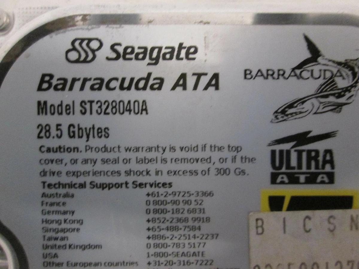 Used Seagate, Barracuda ATA, ST328040A, Used