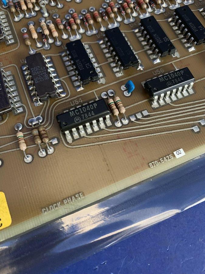 Used Tektronix Clock Phase P5 Thru P11 PCB Assy, SA 5961-02, 670-5425-02, Used