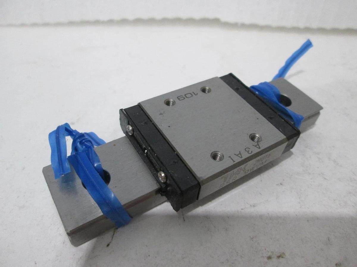 THK, RSR 9WVM, Linear Slide Block w/ Guide Rail, New