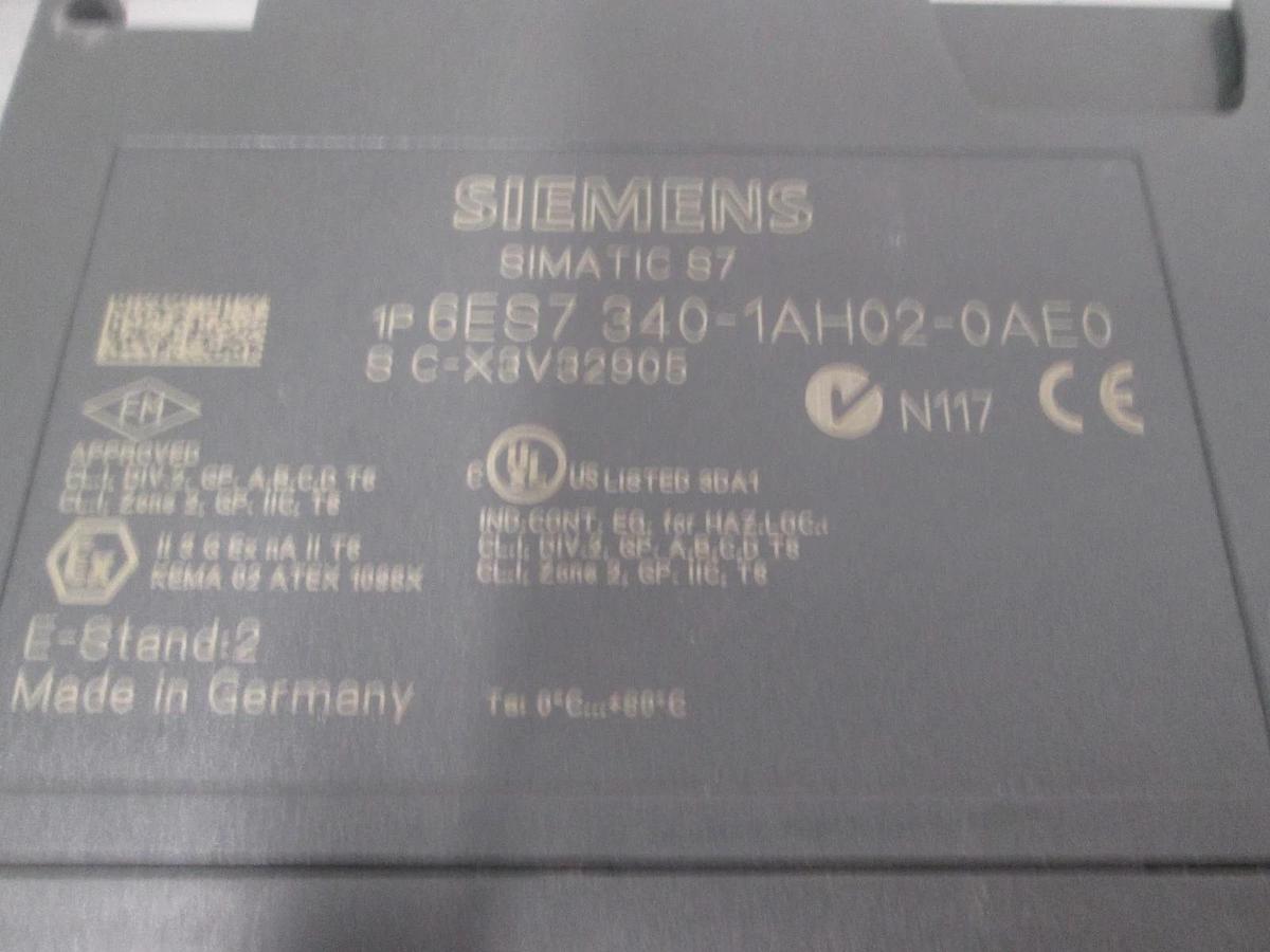 Used Siemens, Simatic S7, 6ES7 350-1AH02-0AE0, Interface Module, Used