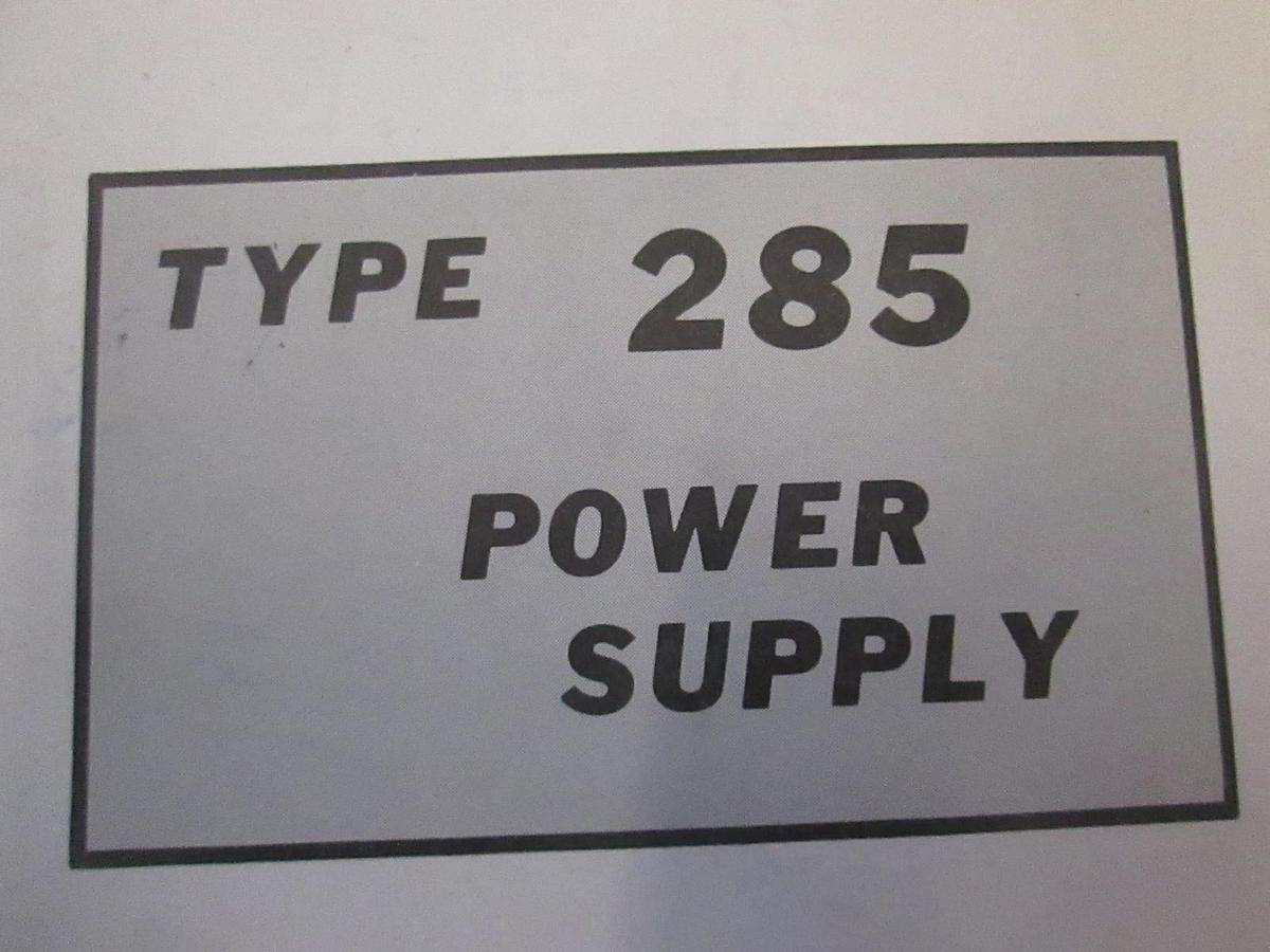 Used Tektronix Type 285 Power Supply Instruction Manual, Used