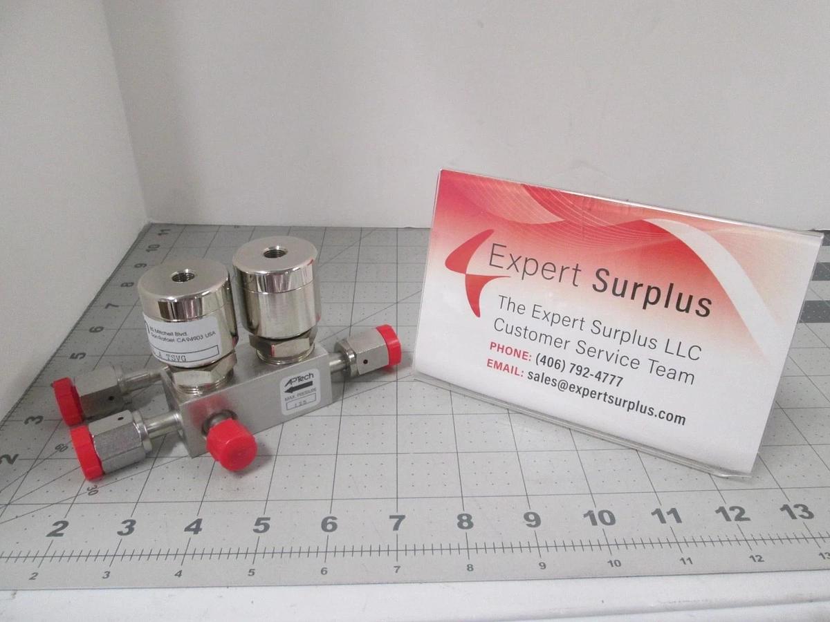 APTech, AP2550SM DUAL A TSVG, Pressure Valve, New