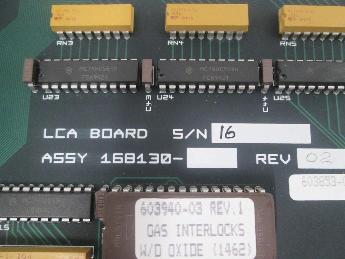 SVG, SPT Micro, 603853-04, LCA Wet/Dry Oxide Process, PCB Assy, New