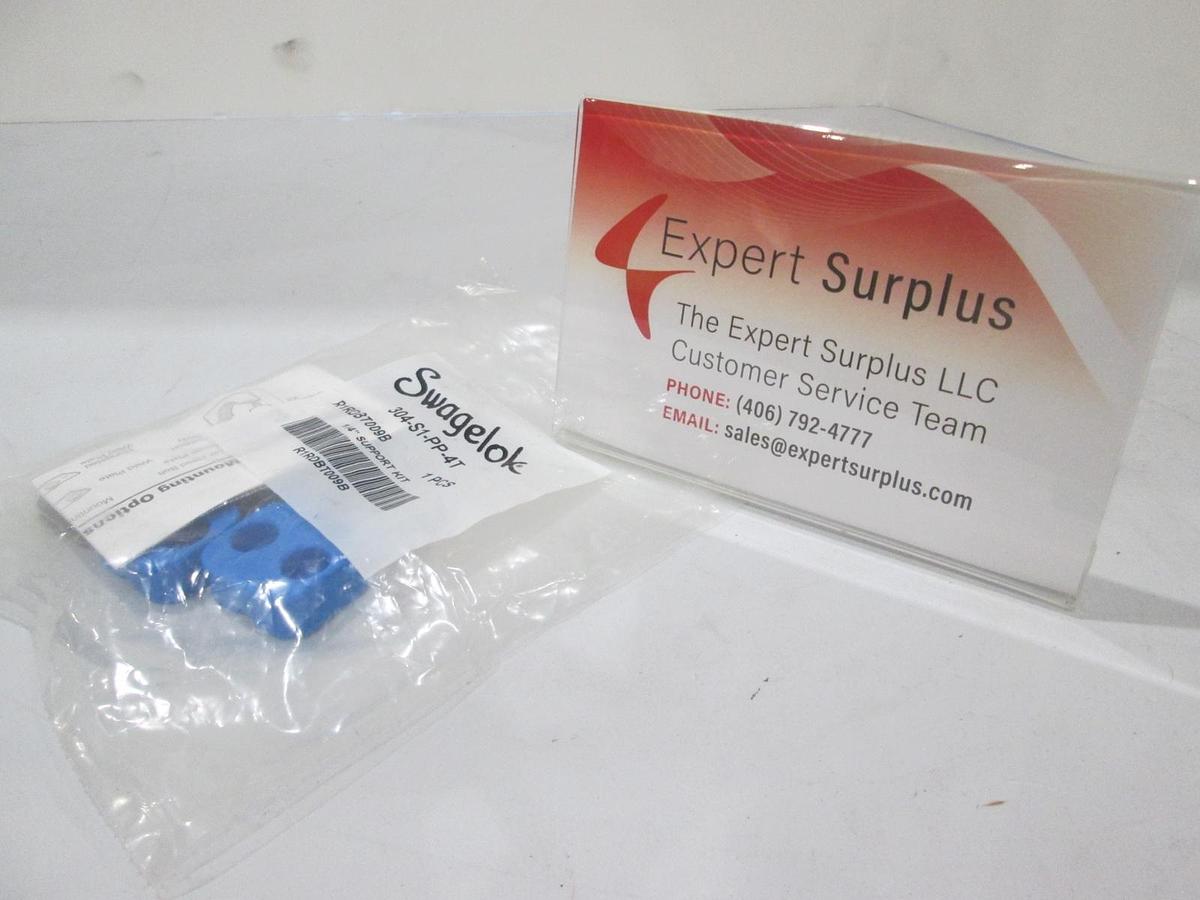 Used Swagelok, 304-S1-PP-4T, 1/4" Support Kit, New