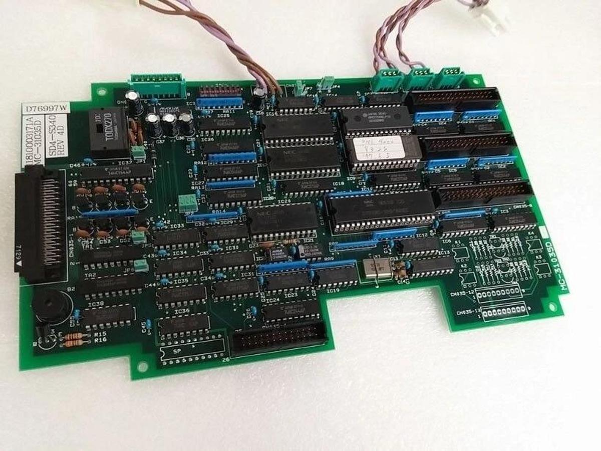 Used TEL Tokyo Electron MC-31035D Board for TS4000Z Control Panel(Black),11810003171A